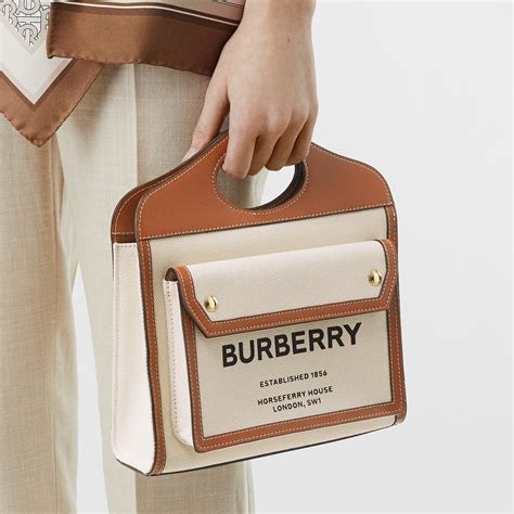 small burberry bags|Burberry mini pocket bag.